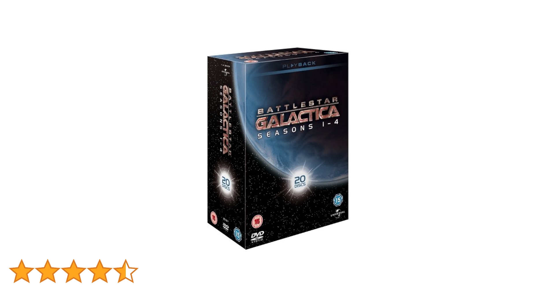 BATTLESTAR GALACTICA SEASON1-4 DVD 20枚組 Amazon.com: Battlestar Galactica: The Complete Series